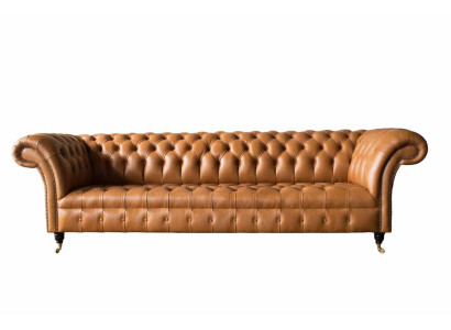 Ādas dīvāns Chesterfield 4 vietīgs dīvāns luksusa ādas dīvāni polsterēts viesistabai
