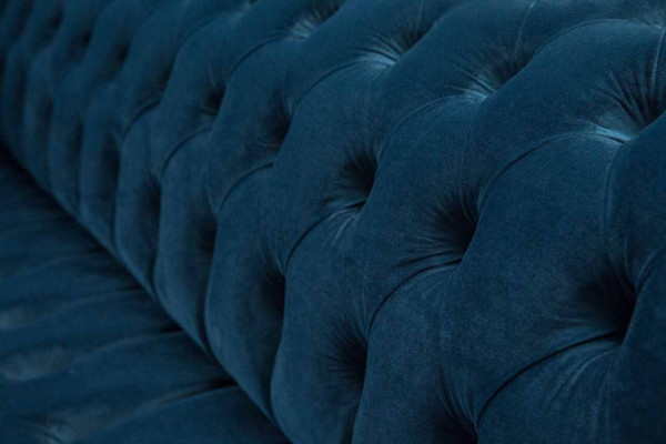 Dizaina dīvāns Chesterfield Pildspalvas Moderns Tekstils Audums 4-vietas Gulētava