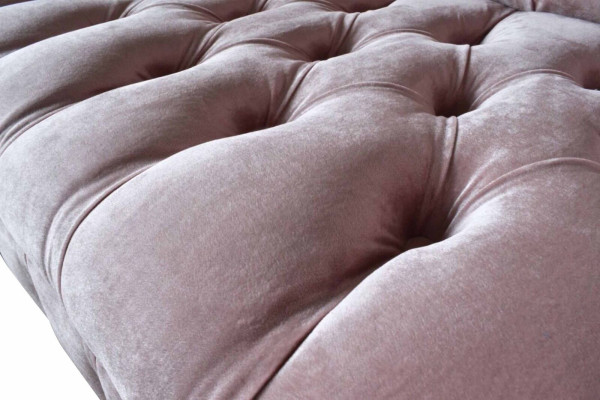Chesterfield 3 sēdvietu dīvāns auduma dīvāns rozā dzīvojamā istaba apdare dīvāni jauni.