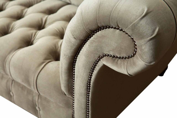 Chesterfield dīvāns 3 sēdvietu polsteris dīvāns dīvāni dīvāns trīsvietīgs pelēks jauns