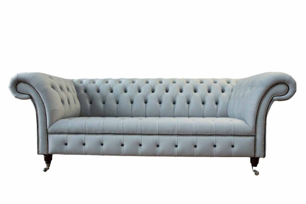 Dīvāns ar 3 sēdvietām, ekskluzīvā Chesterfield stilā, luksusa dizainera dīvāns, jauns.