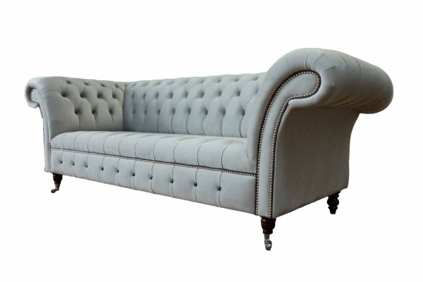 Dīvāns ar 3 sēdvietām, ekskluzīvā Chesterfield stilā, luksusa dizainera dīvāns, jauns.