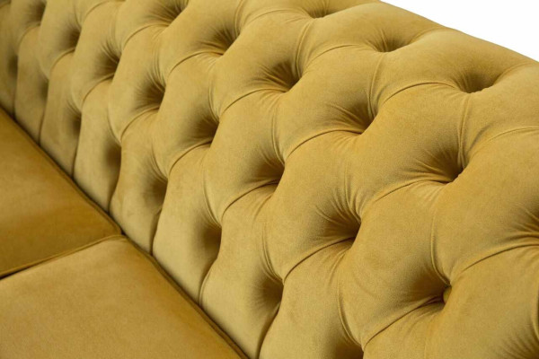 Chesterfield trijvietīgs luksusa dīvāns 3 sēdvietas auduma dizains dīvāns tekstils