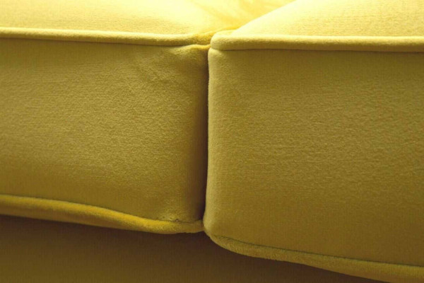 Tekstils 3 vietu zils audums dizaina dīvāns apmetums 230 cm Chesterfield dīvāns