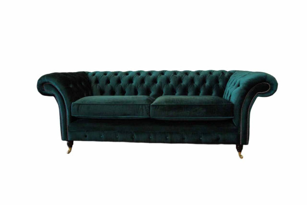 Chesterfield četriem sēdvietām auduma materiāla dīvāns dīvānam trijvietīgs dīvāns audekls