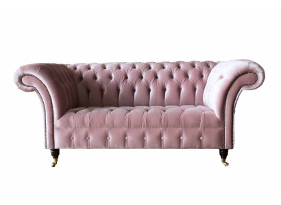Chesterfield divvietīgs dīvāns ar 2 sēdvietām, mīksta sēdeklene, dīvāns ar divām sēdvietām, dizaina dīvāni.