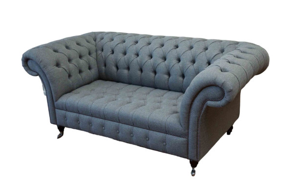 Chesterfield biroja mēbeles mīkstie dīvāni sofa divvietīgi tekstila griķi.