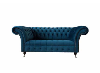 Dīvāns 2 vietu dizaina dīvāni Mīkstās mēbeles Chesterfield divvietīgs sēdekļa komplekts
