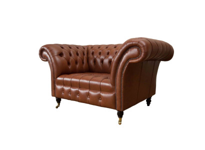 Chesterfield dizaina auduma dīvāns krēsls 1,5 sēdvietu polstermēbeles lounge