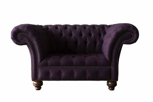 Dizainas Chesterfield auduma dīvāns Krēsla 1,5 sējvieta nosedza sofā desmitpadsmitлоi.