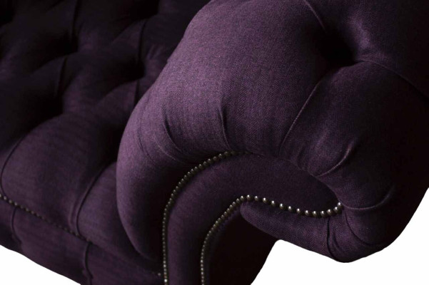 Dizainas Chesterfield auduma dīvāns Krēsla 1,5 sējvieta nosedza sofā desmitpadsmitлоi.
