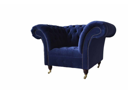 Chesterfield Teksta krēsls 1-vietīga dīvāns Polster dizains Luxus Moderns
