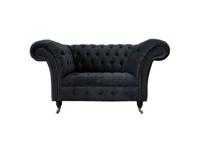 Chesterfield dizaina dīvāns krēsla pārklājums luksusa tekstila dīvāns vienvietīgs.