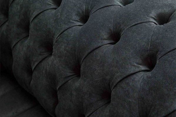 Chesterfield dizaina dīvāns krēsla pārklājums luksusa tekstila dīvāns vienvietīgs.