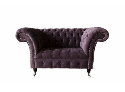 Krēsls Chesterfield velvets vienvietīgs luksusa krēsls dīvānovēlāja jaunsdzimts sēžamvieta