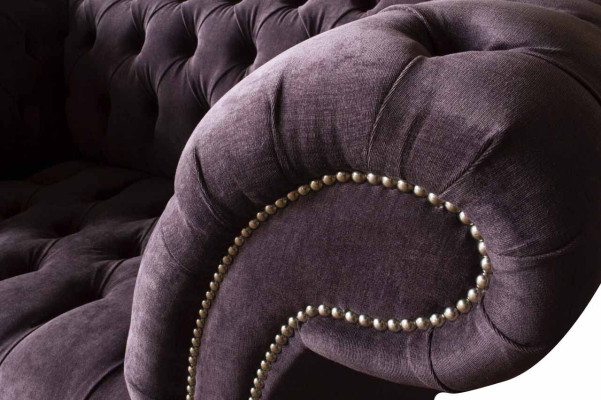Krēsls Chesterfield velvets vienvietīgs luksusa krēsls dīvānovēlāja jaunsdzimts sēžamvieta