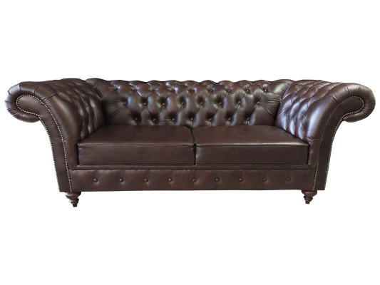 Chesterfield dīvāns, 3-vietīgs dīvāns, sēdēšanas luksuss dīvāni, trīs vietu, 230 cm