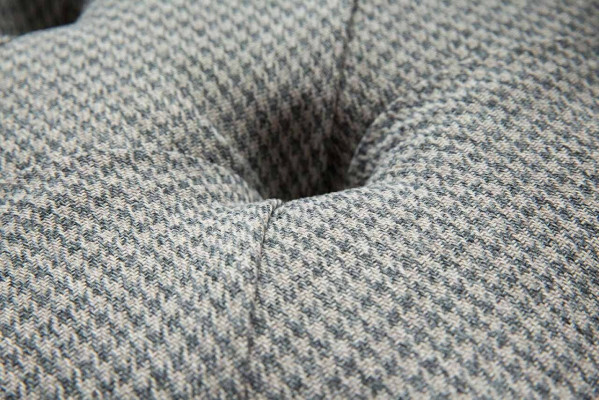 Chesterfield 3 vietu griestu dīvāns Pelēks dizaina dīvāns polster sofam dīvāns