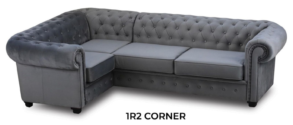 Chesterfield Dīvāns Sofa Polster Mēbeles Stūra Dīvāns Dīvāni Audums Tekstils