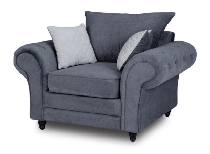 Televizora krēsls vienvietīgs Chesterfield dīvāns Sofa Polster mēbeles audekls