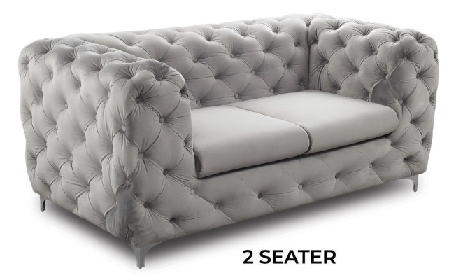 Chesterfield sēdekļa auduma tekstila dīvāns divguļamā sofa 2 sēdvietas dizaina dīvāns