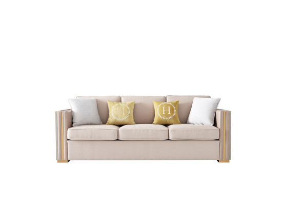 Trīsvietīgais dīvāns polster Design sofa deko Moderner 3er sofas istabas mēbeles