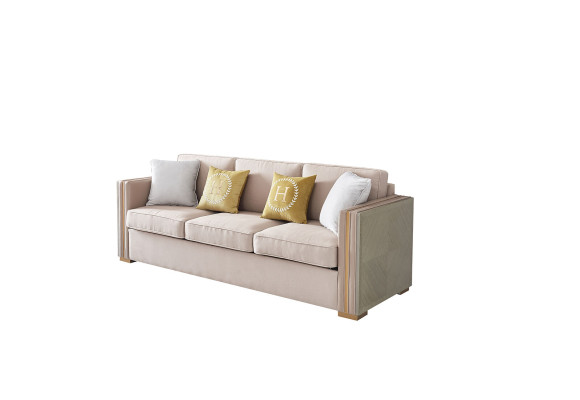 Trīsvietīgais dīvāns polster Design sofa deko Moderner 3er sofas istabas mēbeles