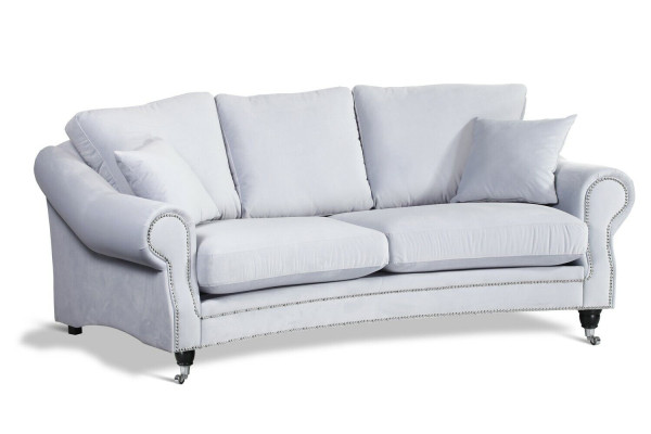 Dīvāns 3 sēdvietas Dīvāna Polster Sofas Couches Living Room Design Tekstils Trīsvietīgais