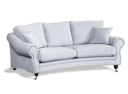 Dīvāns 3 sēdvietas Dīvāna Polster Sofas Couches Living Room Design Tekstils Trīsvietīgais