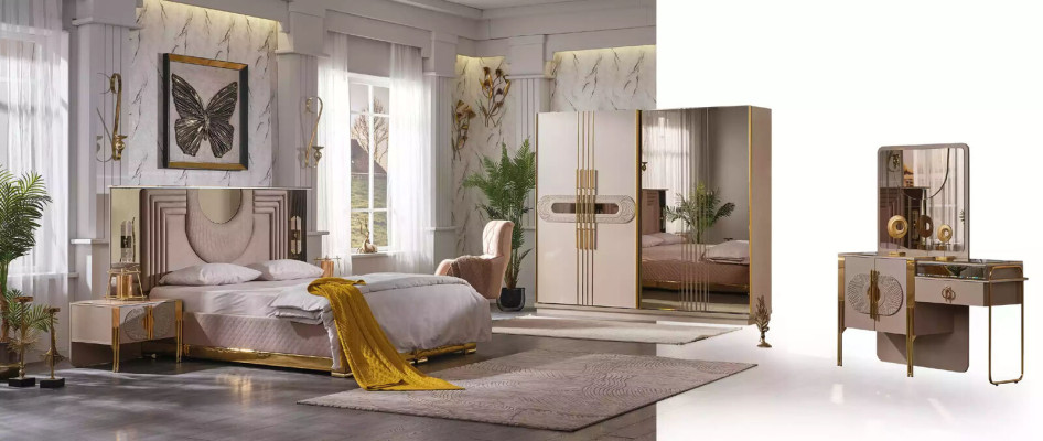 Luksusa drēbju skapis Universālais drēbju skapis Bezkrāsains skapis 250cm Skapji