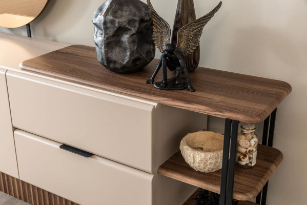 Galds lietussargs koksnes skapis komoda skapis koksnes beige mūsdienīgs