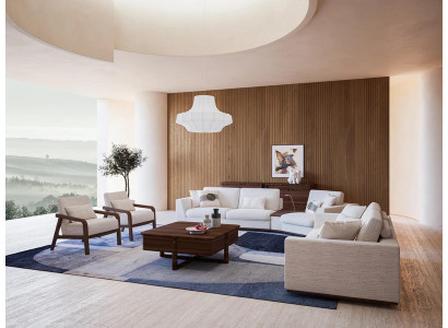 Sofas komplekts 4 gab. Luksusa mēbeles Polstermöbel Sofa dizains dzīvojamā istaba
