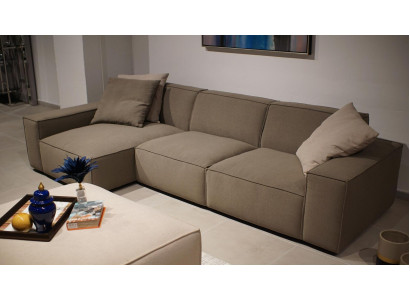 Dīzainam stūra sofa L-formas dzīvojamā istaba mēbeles -moderns grezna iekārtojums jauns dīvāns.