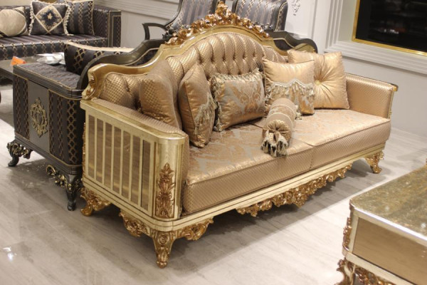 Sofagalda komplekts 3311 vietu Chesterfield audums: tekstils Klasiskais stils Grupā Jauni