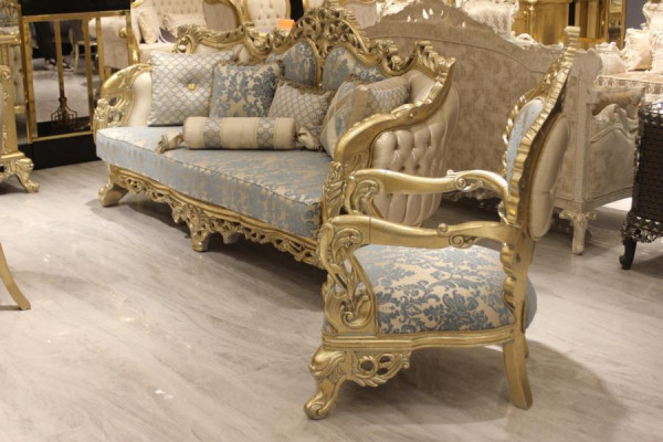 Klasiska sofa komplekta 3+3+1 vieta Chesterfield atpūtas krēsls mēbeles sofa jaunums