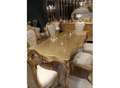 6 krēsli komplektā komplektā Art déco stilā Dizains Chesterfield krēsli Tekstils Jauns
