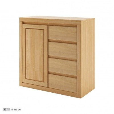 Komoda dizains Lowboard Komodes Sideboard Pasniegšana Skapis īsts koks Jauns