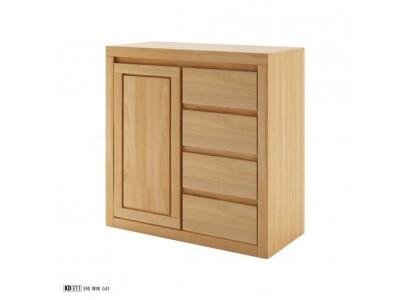 Komoda dizains Lowboard Komodes Sideboard Pasniegšana Skapis īsts koks Jauns