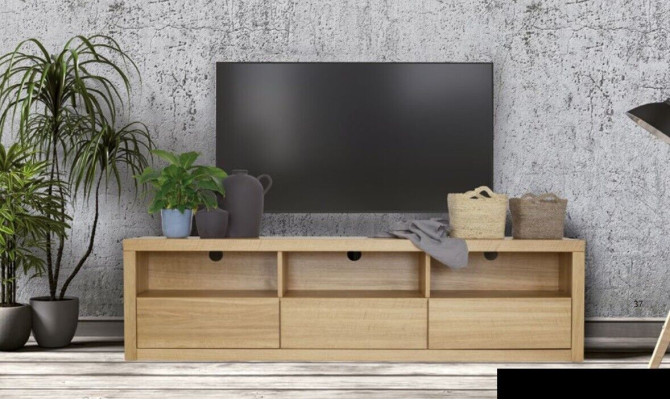 Dizaina rtv tv mēbelu komoda sānu zems skapis luksusa dzīvojamā istaba valde.