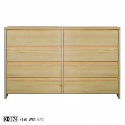 Sideboard Kommode Masīvs skapis Mēbeles Komodes Reālais koks Skapji Jauns ēdamgalds