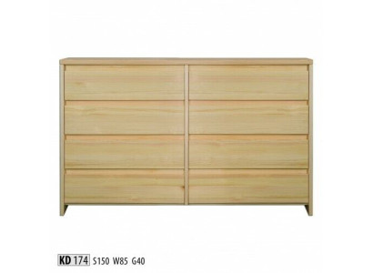 Sideboard Kommode Masīvs skapis Mēbeles Komodes Reālais koks Skapji Jauns ēdamgalds
