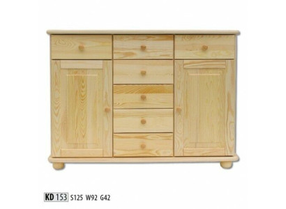 Anrichte Masīvs Komode Mēbeles Lowboard Jauns Sideboard Skapis Komodes Reālā koka