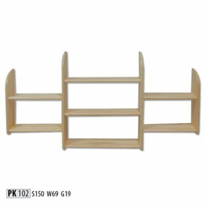 Wandboard kokgriezums ozols masīvs 150x69cm pilnīgs koka sienas plaukti ziedu plaukti pakaramais plaukti