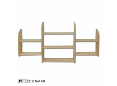 Wandboard kokgriezums ozols masīvs 150x69cm pilnīgs koka sienas plaukti ziedu plaukti pakaramais plaukti
