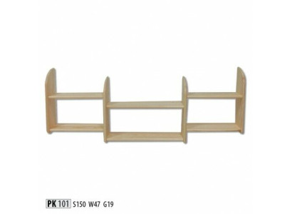 Grāmatplaukts 150 * 19 * 47 cm Masīvkoks Priede darbistabas plaukts Plaukts Reāls koks