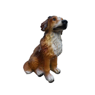 Dekoratīva figūra Statuja Skulptūra 35 cm Statujas Skulptūras Dārzs Suns.