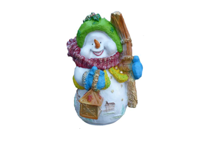 Sniedzēja figūra Statuja Deko Figūras Deko 40 cm Ziema Jauns Statujas Jauns Skulptūra