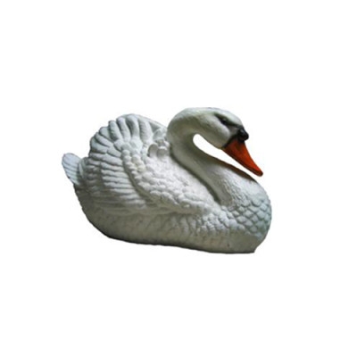 Dekorācijas Dārzs Plastmasas Figūras Roku Pārklāts Tēls Statuja Jocīgs Gulbis 21cm