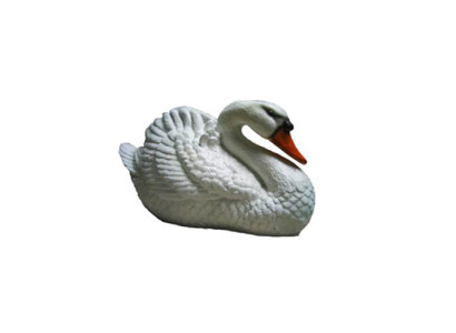 Dekorācijas Dārzs Plastmasas Figūras Roku Pārklāts Tēls Statuja Jocīgs Gulbis 21cm