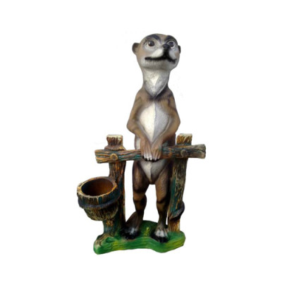 Zemes grauzējs Abstrakta figūra Dekoratīvas statujas Skulptūra Dārza dekori Figūras 60cm